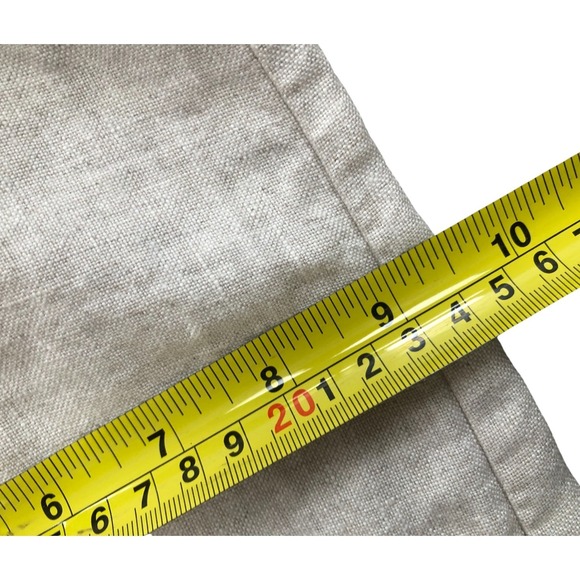 Reformation Women's Wide Leg Oatmeal Casual Minimalist 100% Linen Pants S - Picture 12 of 13